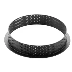 Silikomart Taarting Exoglass Geperforeerd Ø160x35(h)mm