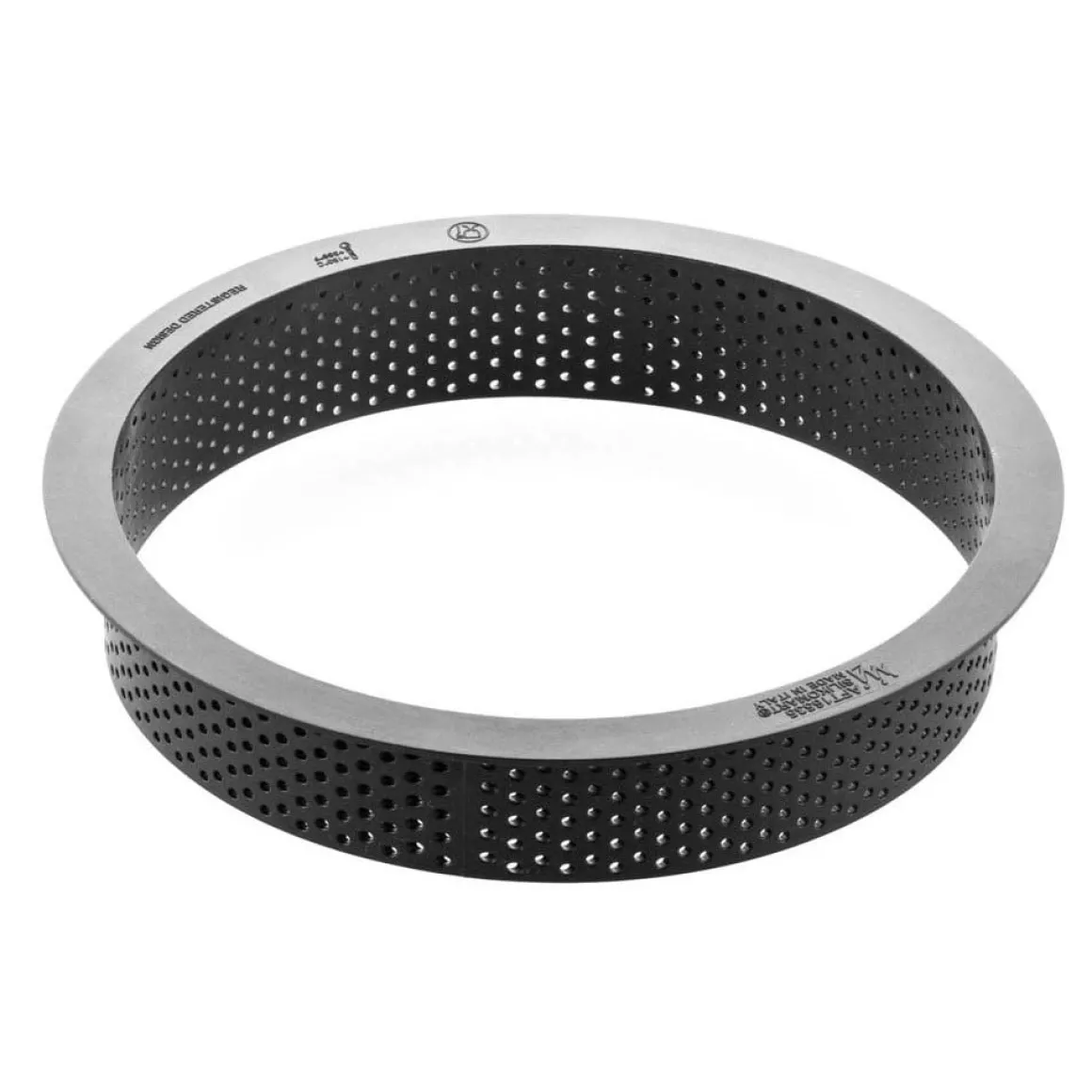 Silikomart Taarting Exoglass Geperforeerd Ø160x35(h)mm