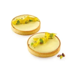 Silikomart Taartring Exoglass Geperforeerd Ø12x2cm**