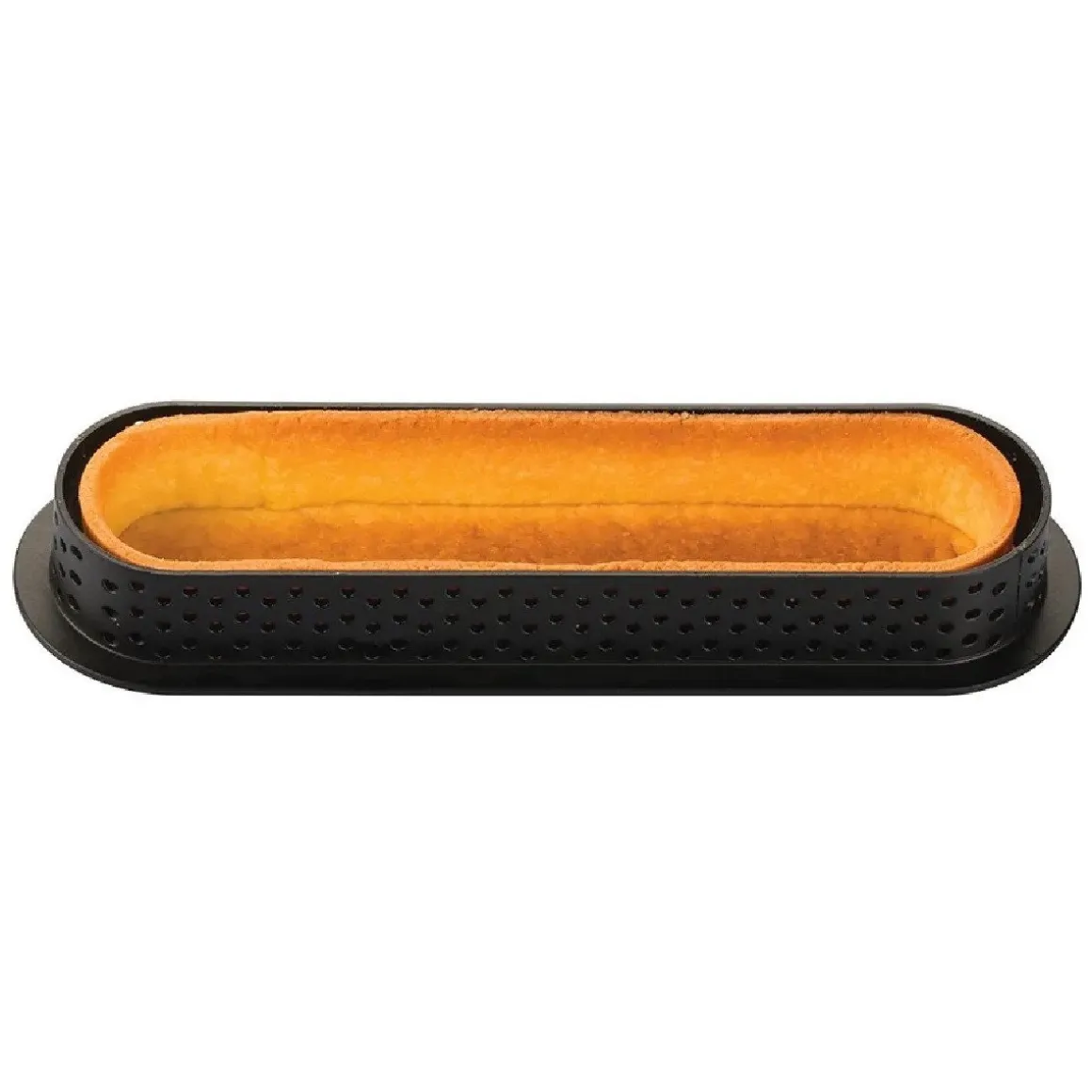 Silikomart Taartring Exoglass Geperforeerd 14,6x3,5cm Set/6