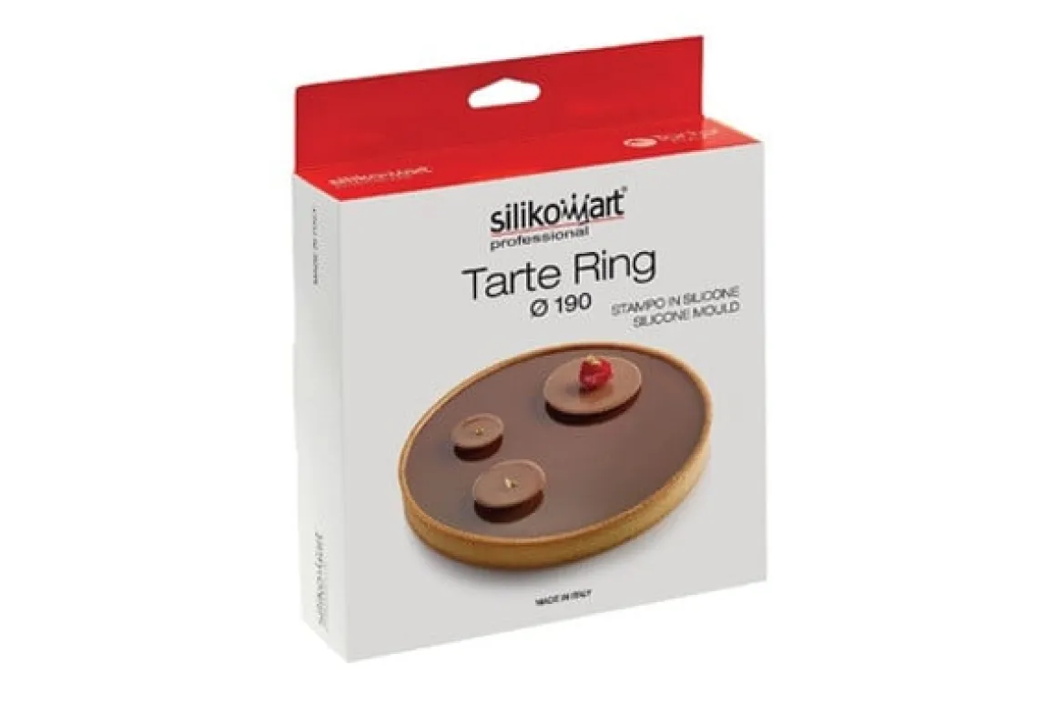 Silikomart Taartring Exoglass Geperforeerd Ø19x2cm