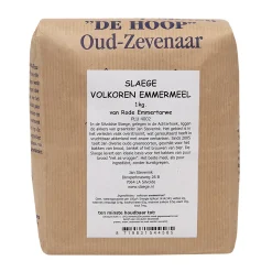Slaege Volkoren Emmermeel 1kg (van Rode Emmertarwe)