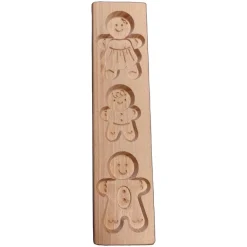 Speculaasplank Gingerbread (Familie) (3x) 8x6cm.