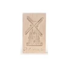 Speculaasplank Medium Molen 11x7cm.