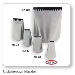 Spuitmondje JEM, basketweave nozzle #NZ44
