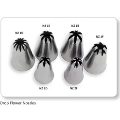 Spuitmondje JEM, drop flower nozzles Ø17mm