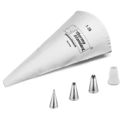 Spuitzakset katoen 28cm (5-delig)