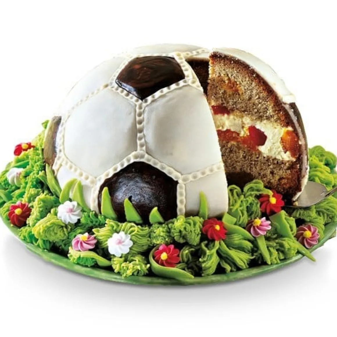 Städter Bakvorm Voetbal Ø25cm (incl. Vijfhoek Steker)