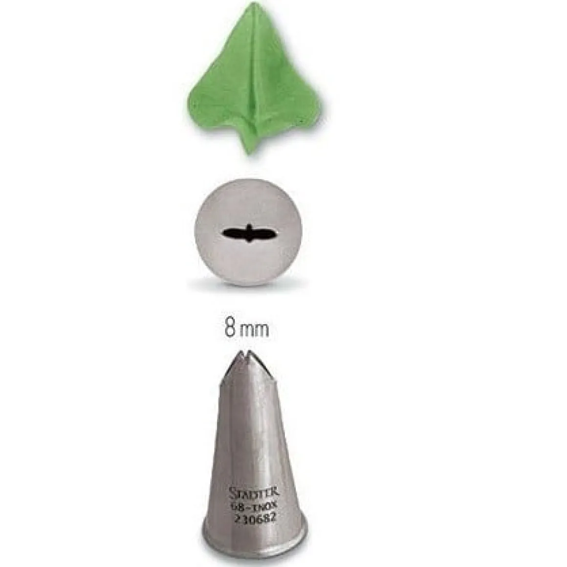 Städter Bladspuitje RVS 8mm