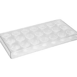 Städter Bonbonvorm Rond Geribbeld (21) Ø28mm