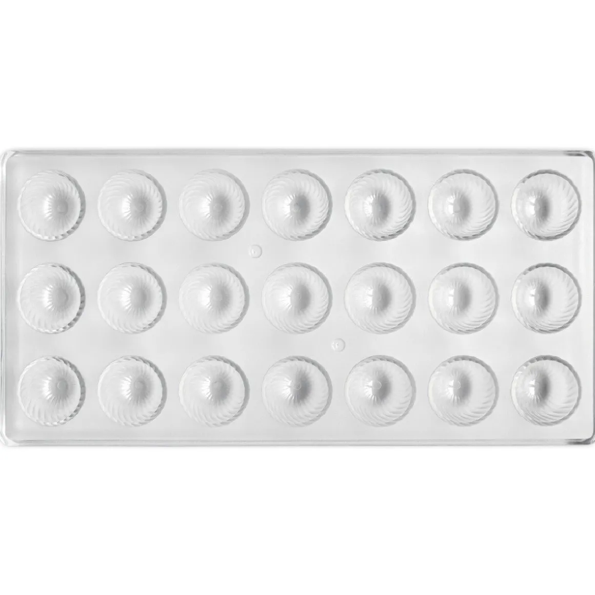 Städter Bonbonvorm Rond Geribbeld (21) Ø28mm