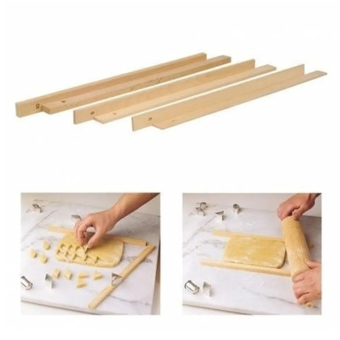 Städter Latjes t.b.v. Deeg Uitrollen Set/6