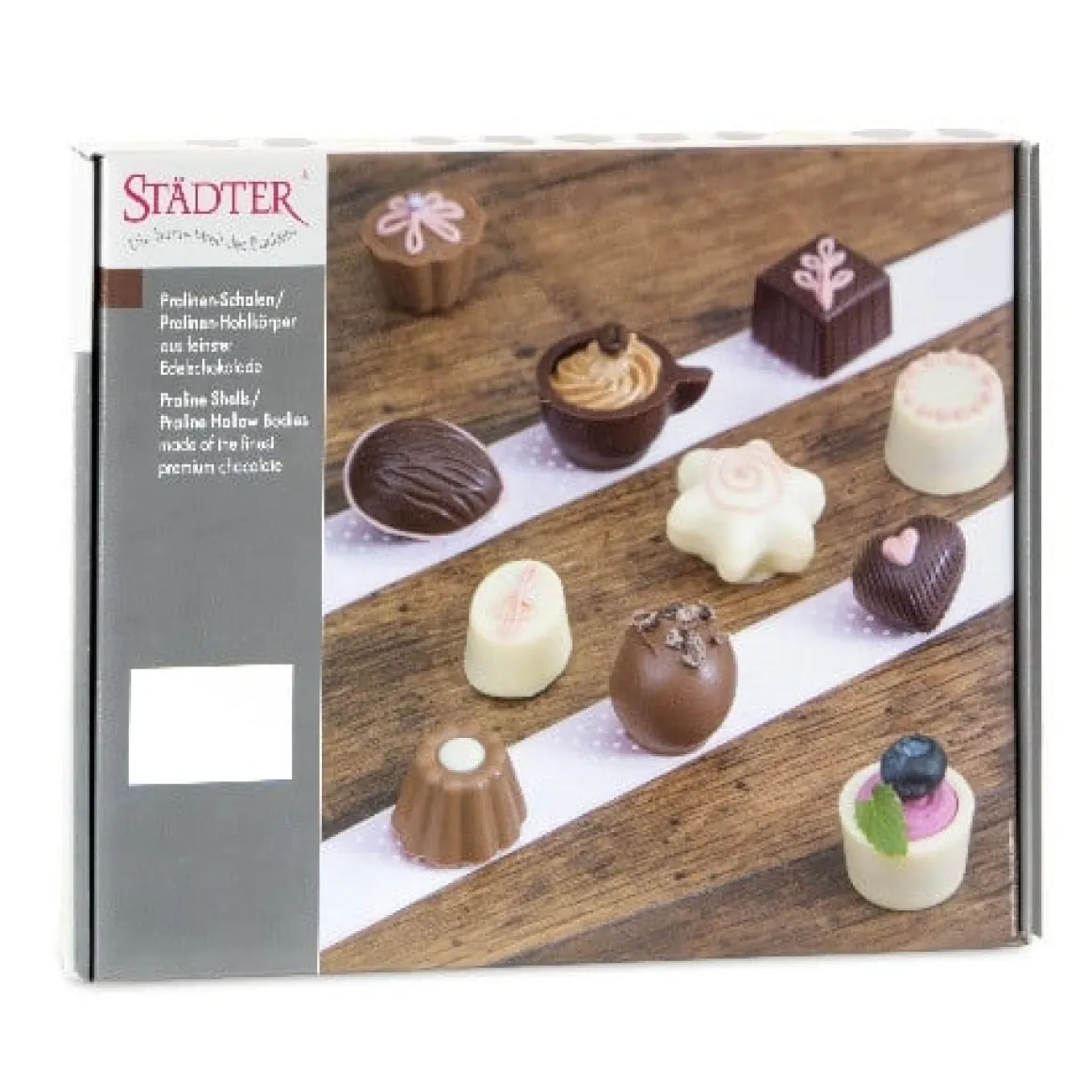 Städter Truffelkogel Pure Chocolade (63x) Ø26mm