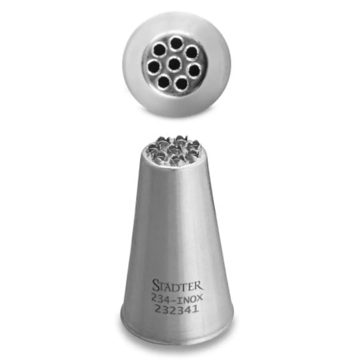 Städter Vogelnest/gras spuitmondje RVS 15mm.