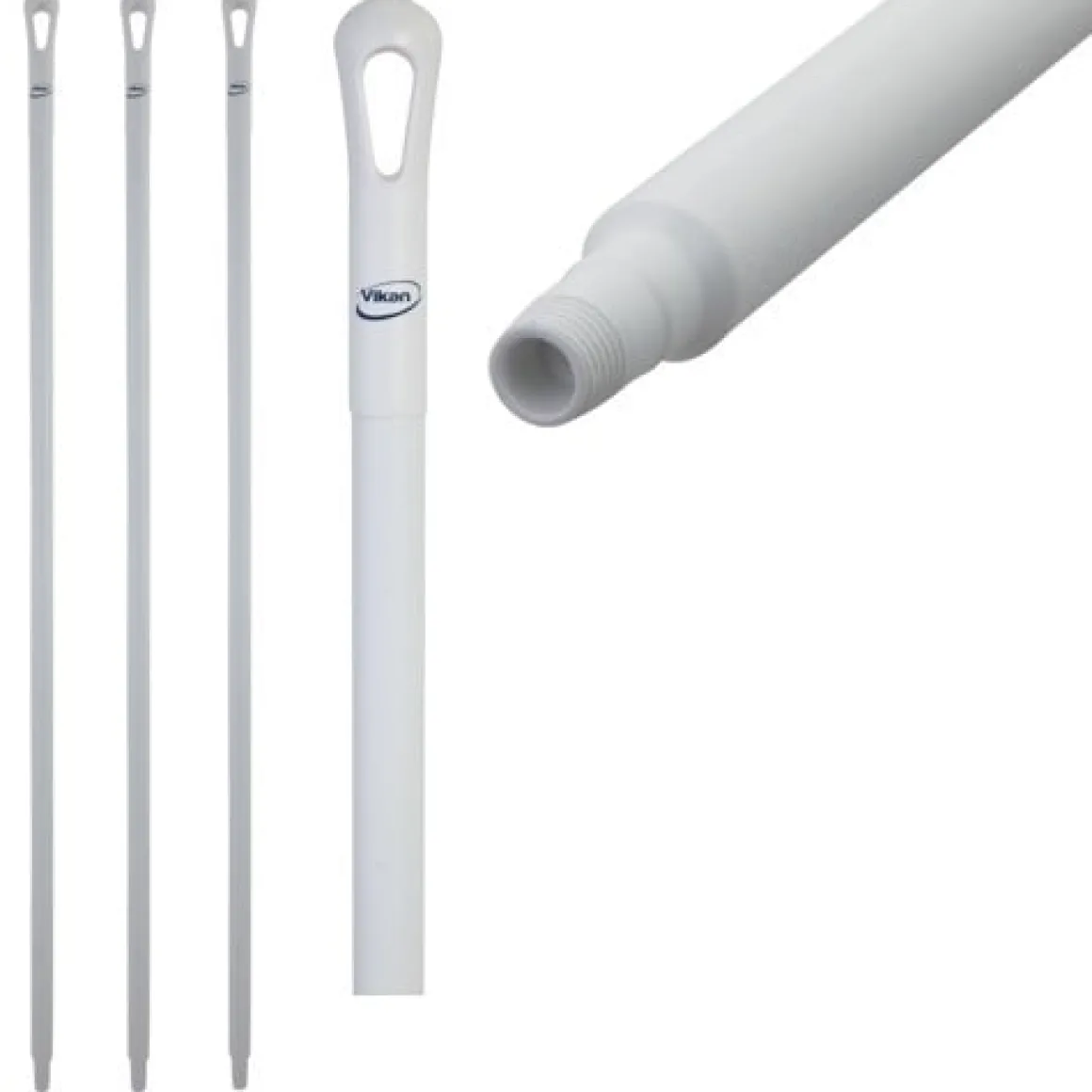 Steel Vikan Ultra Hygiene Aluminium Wit 150cm