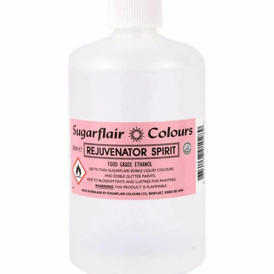 Sugarflair Rejuvenator Spirit Alcohol (Ethanol) 280ml.
