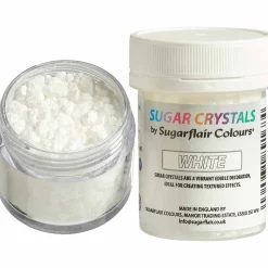 Sugarflair Suikerkristallen Wit 40g
