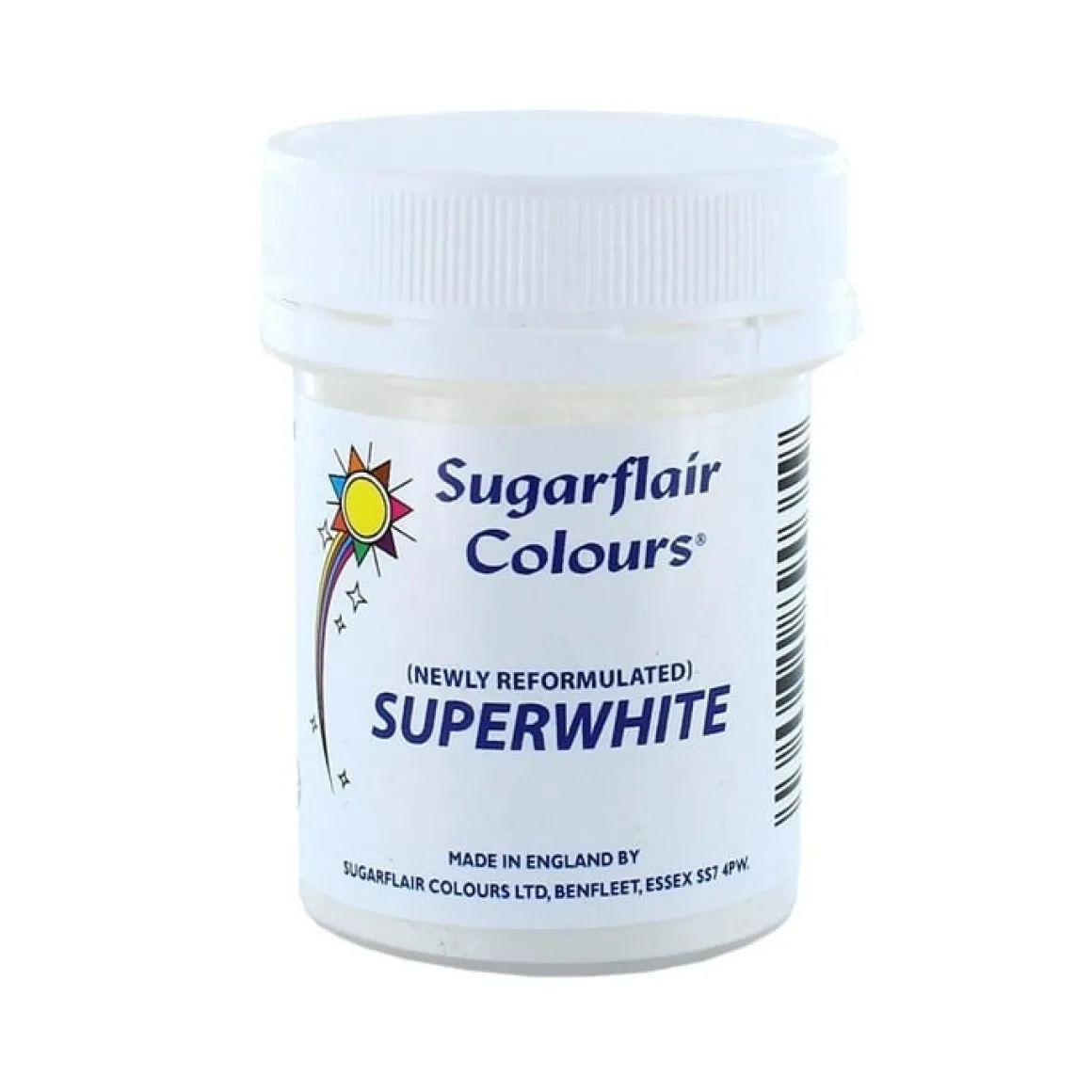 Sugarflair Superwhite Icing Whitener 20g