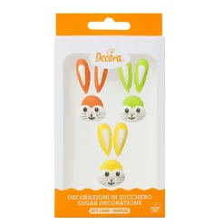 Suikerdecoratie Konijn 3,5cm 3st.