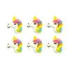 Suikerdecoratie Unicorns 3cm 6st.**