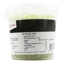 Sukade Gekonfijte Cedervrucht 3x3mm 475gr.