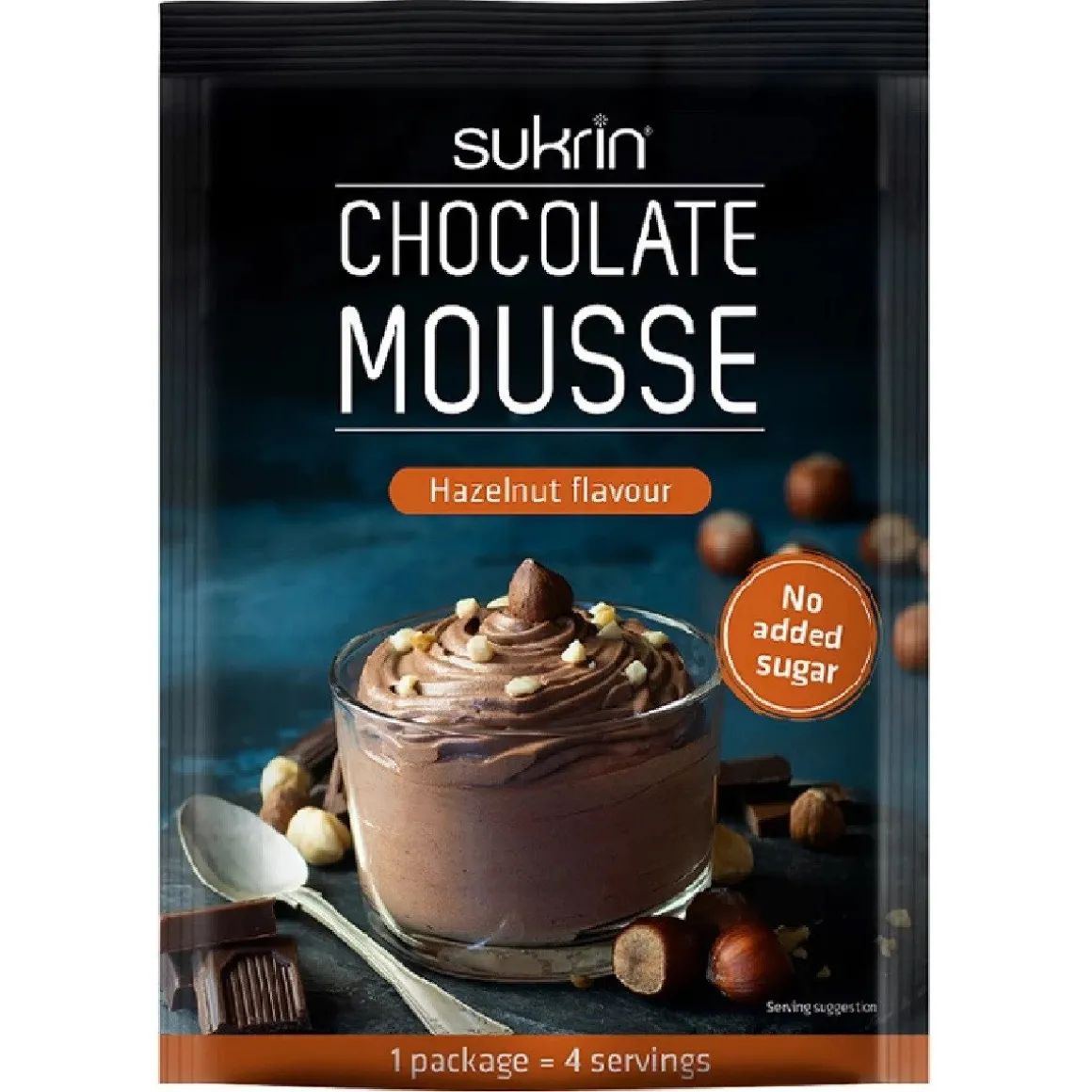 Sukrin Chocolade Hazelnootmousse (Minder Suiker) 85g