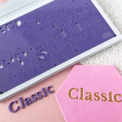 Sweet Stamp Classic Letters & Cijfers Set