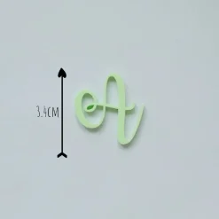 Sweet Stamp Curly Letters Set