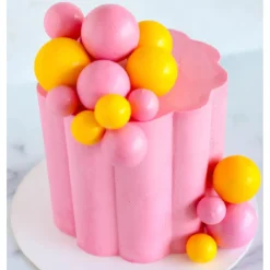 Sweet Stamp Flawless Botercreme Plaat Scallop Ø20cm Set/2