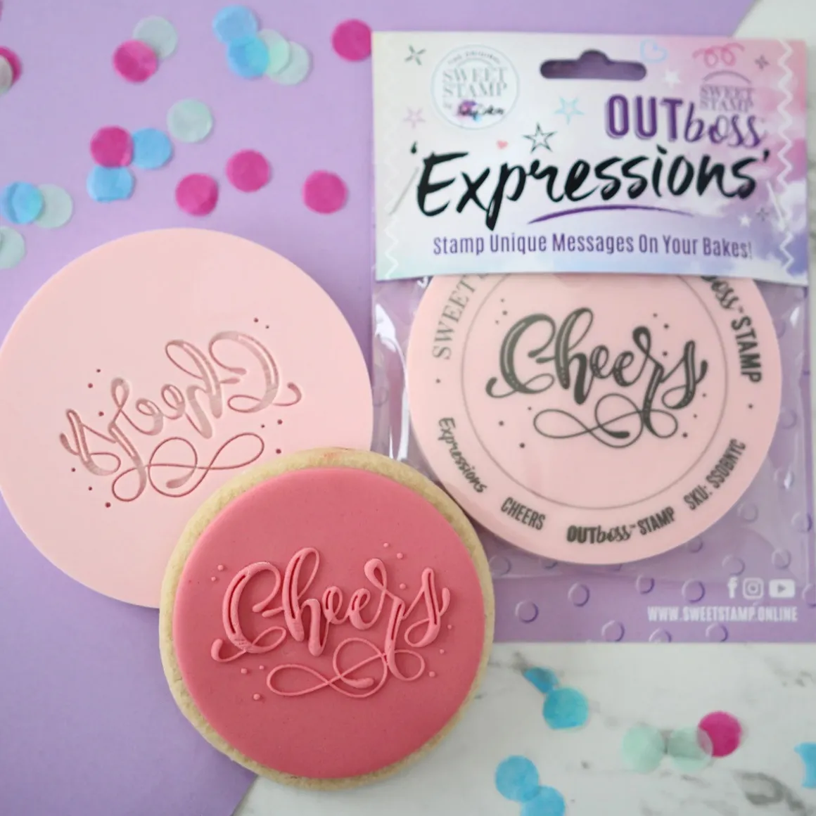 Sweet Stamp Outboss Cheers**