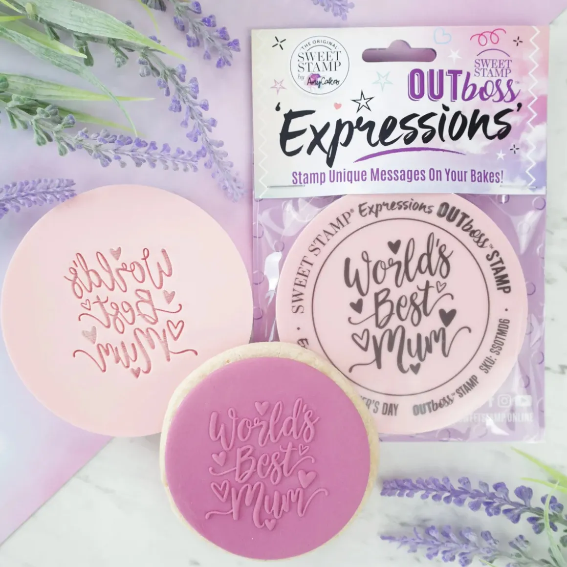 Sweet Stamp Outboss Elegant Worlds Best Mum