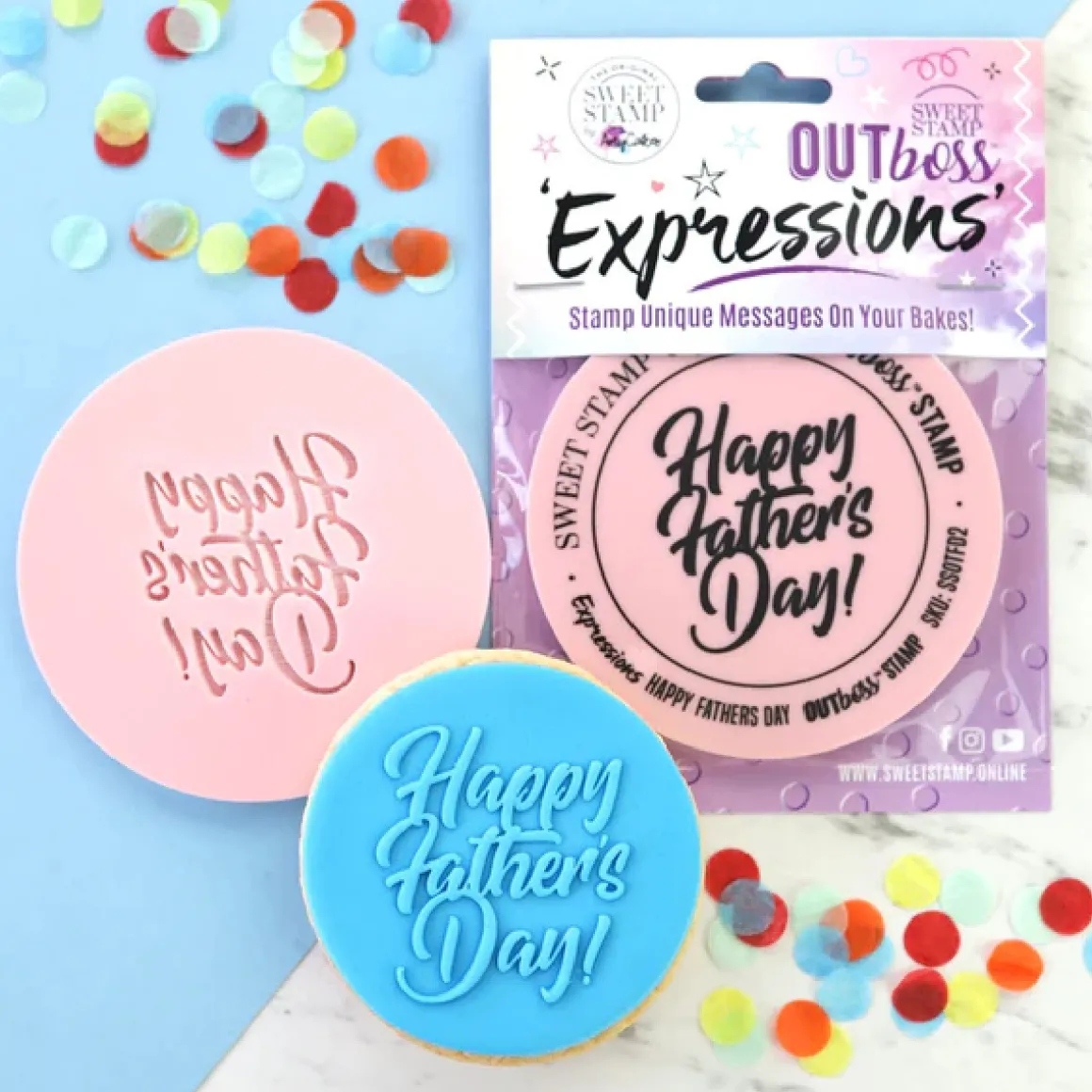 Sweet Stamp Outboss Fun Happy Fathers Day