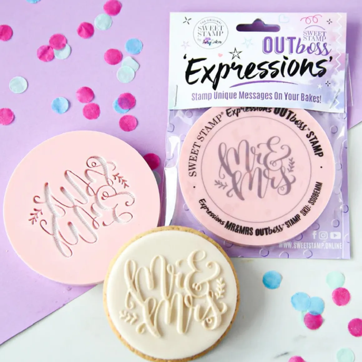 Sweet Stamp Outboss Fun Mr & Mrs