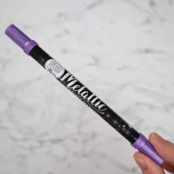 Sweet Stamp Stift Eetbare Inkt Dubbelzijdig Metallic Paars