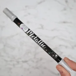 Sweet Stamp Stift Eetbare Inkt Dubbelzijdig Metallic Zilver