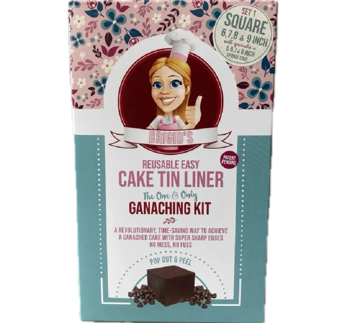 Taart Coating Kit Vierkant Set/3**