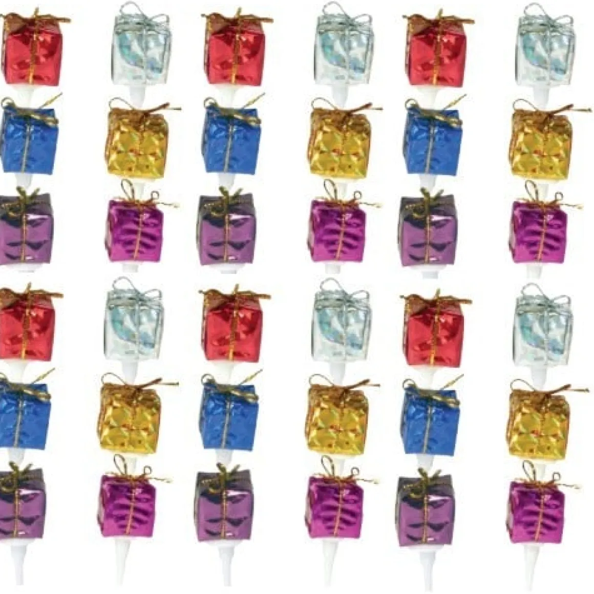 Taartdecoratie Minipakjes Assortiment 15mm 144 stuks