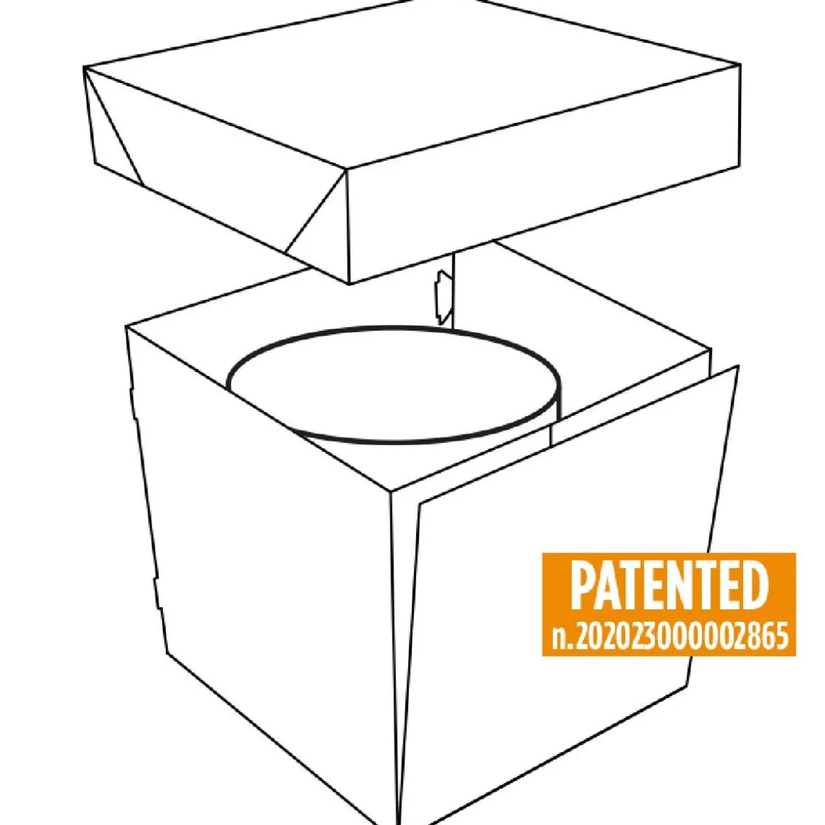 Taartdoos 30,5x40,5x25cm