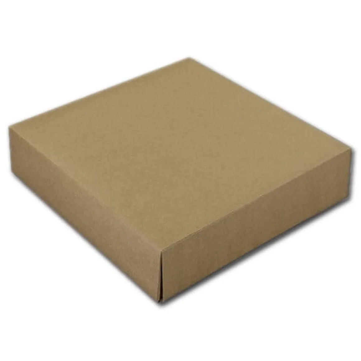 Taartdoos 21x21x5cm. Kraft 3st