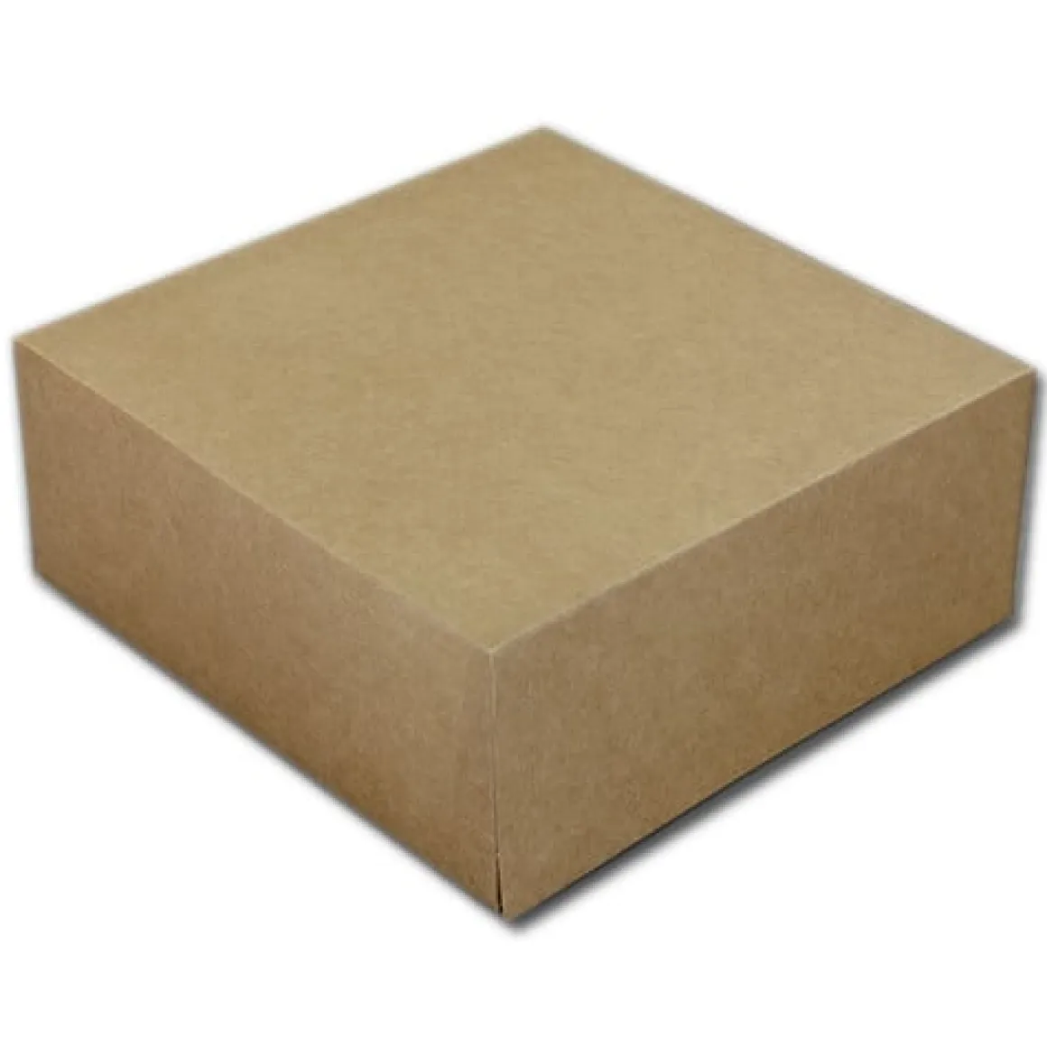 Taartdoos 19x19x8cm. Kraft 3st