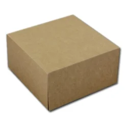 Taartdoos 15x15x8cm. Kraft 50st