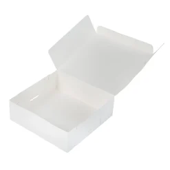 Taartdoos 15x15x5cm. Wit 50st