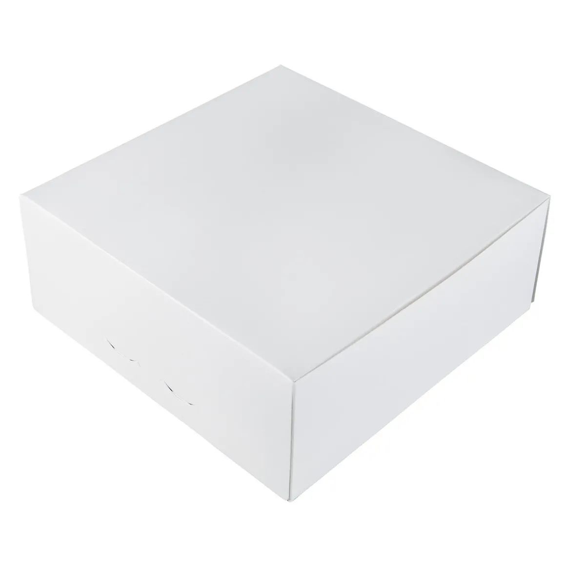 Taartdoos 25x25x10cm. Wit 50st