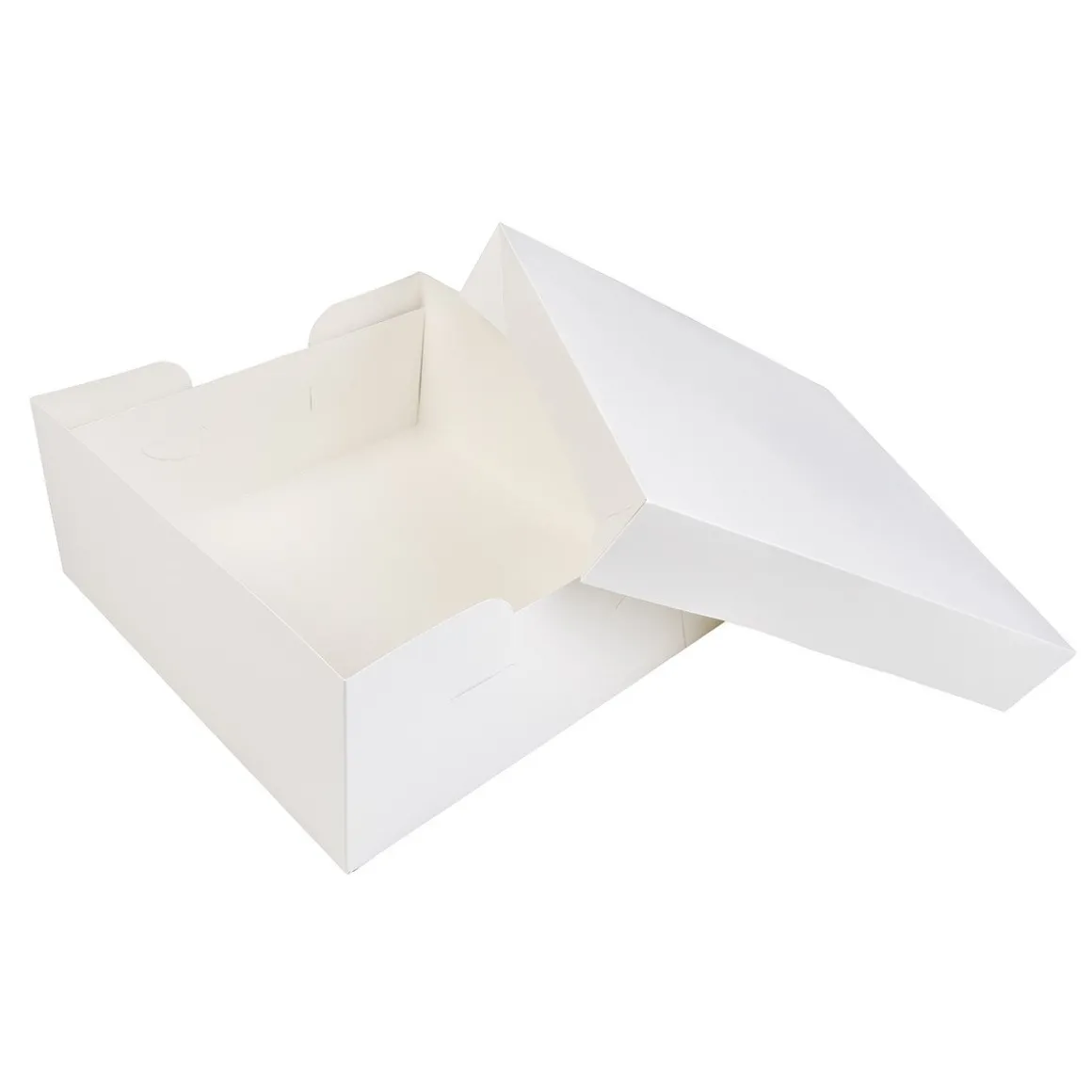 Taartdoos 35x35x15cm. Wit 50st