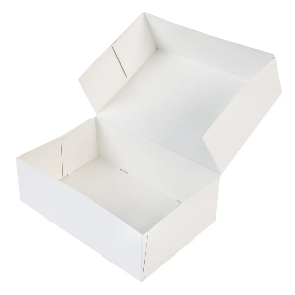 Taartdoos 24x16x8cm. Wit 3st