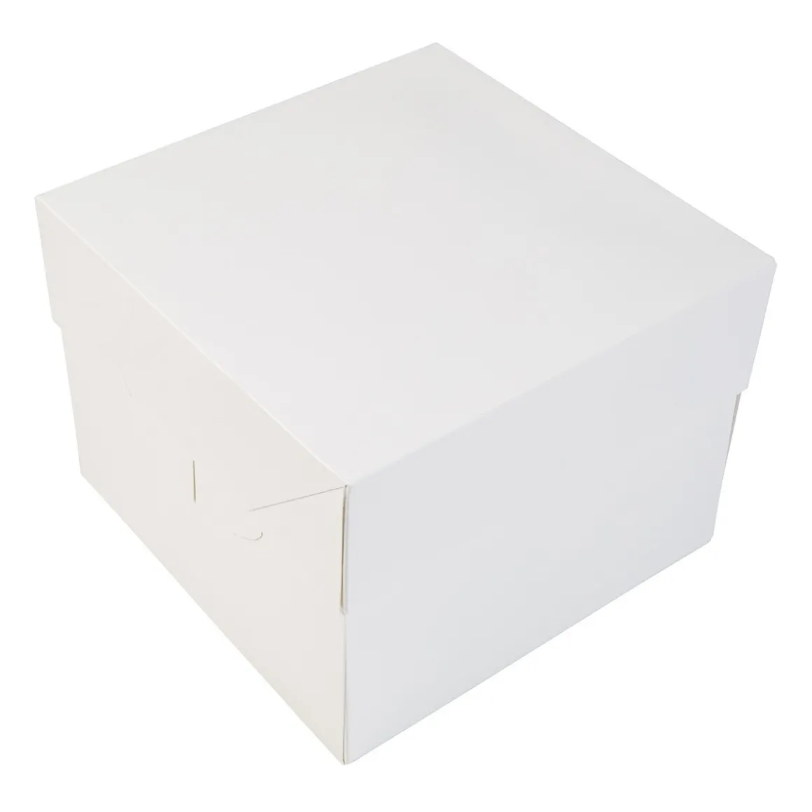 Taartdoos 20x20x15cm. Wit 50st