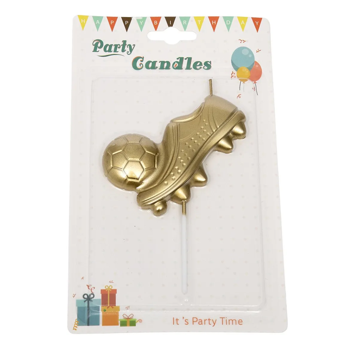 Taartkaarsje Gouden Voetbalschoen