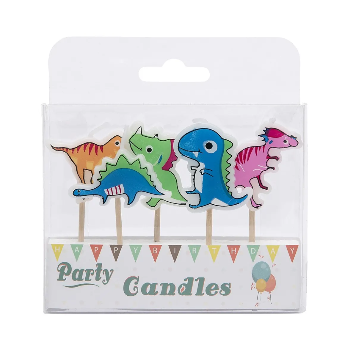 Taartkaarsjes Dinosaurus