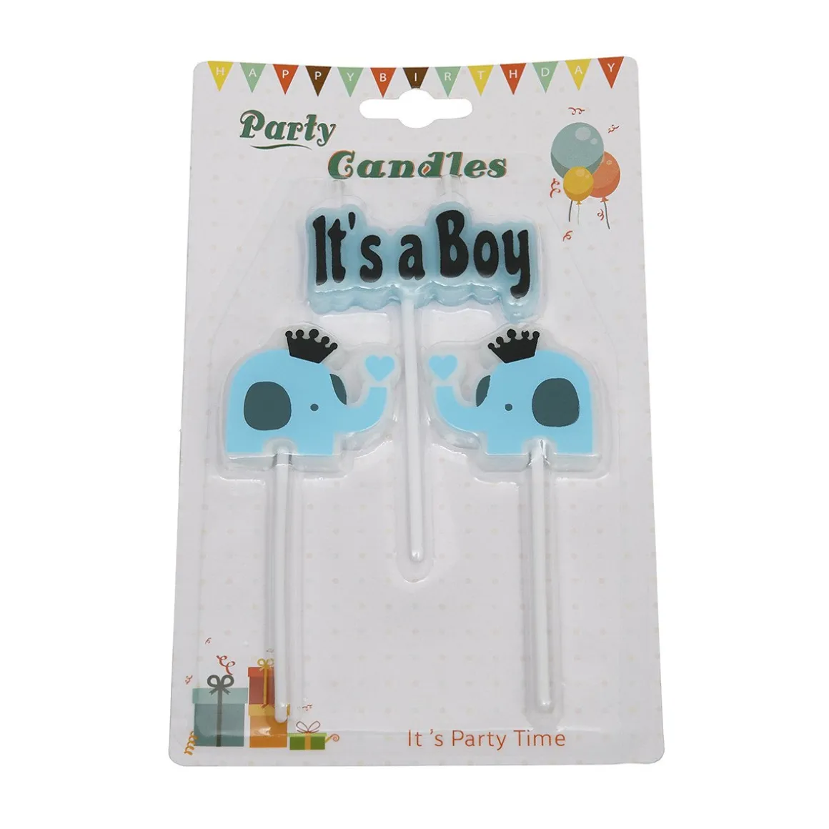 Taartkaarsjes Geboorte It's a Boy**