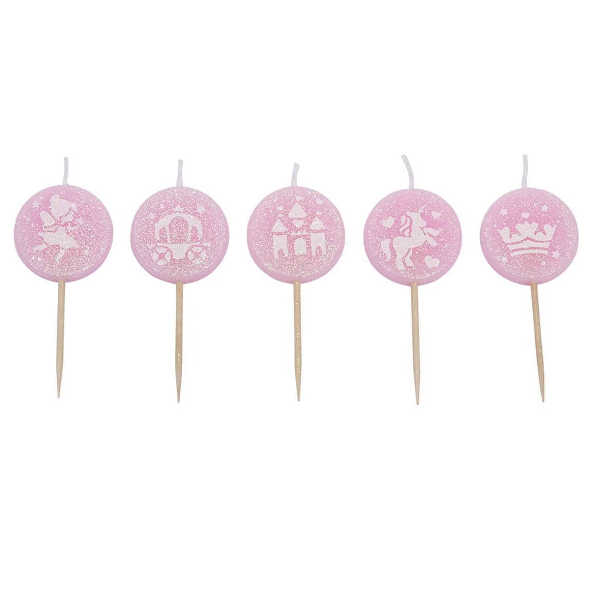 Taartkaarsjes Prinsessen**